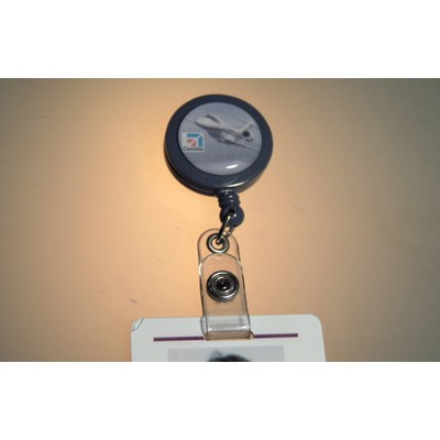 Retractable Reel w/Full Color Dome